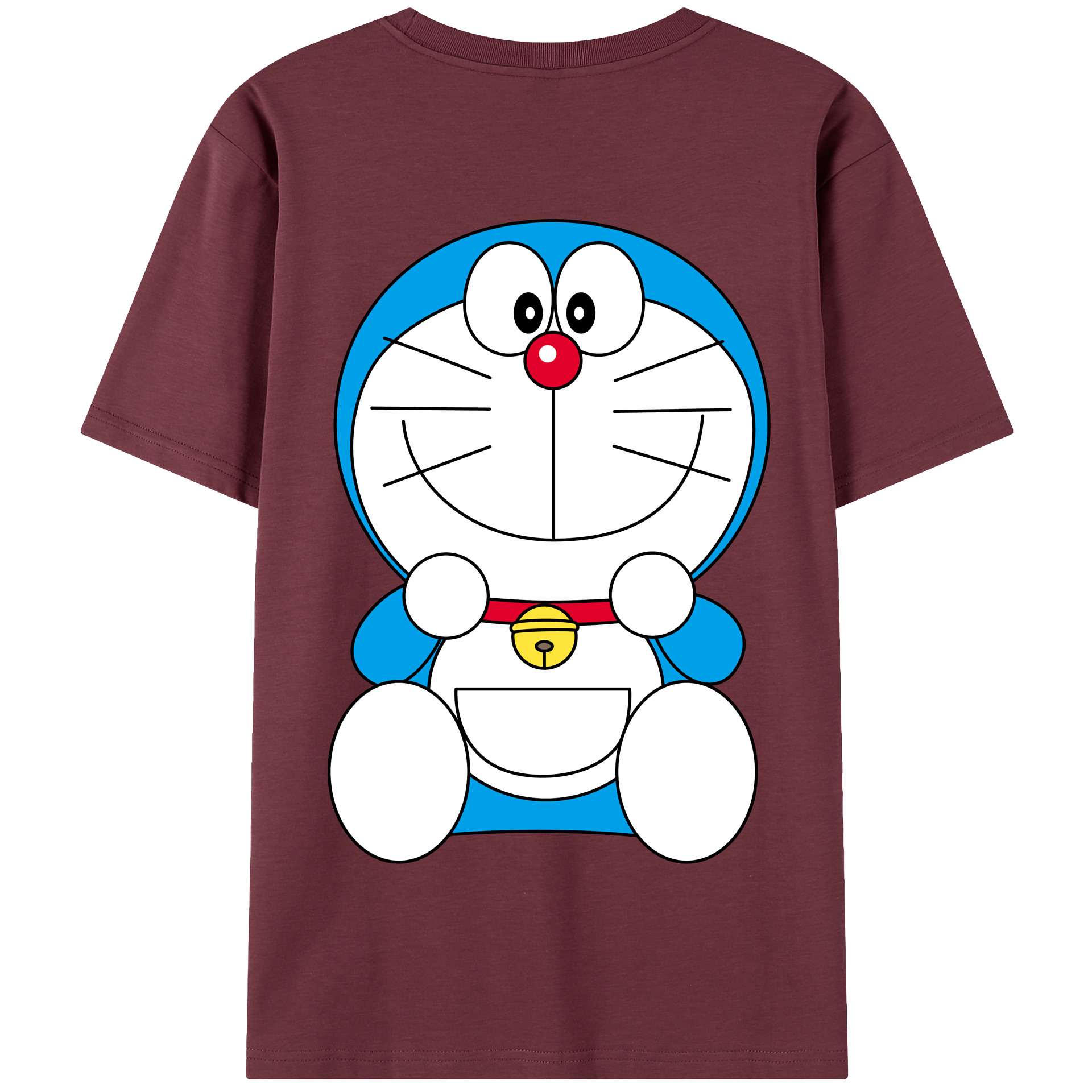 （画像用） ドラえもん Doraemon 綿100％半袖Tシャツ（背面プリント）